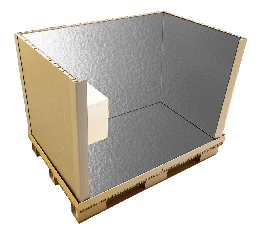 Soluzione box isotermico La combinazione di resistenza al calore e la capacità riflettente dalle radiazioni termiche rendono il Cool Box isotermico la soluzione ideale di packaging